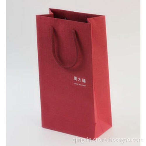 Jewelry paper packaging bag